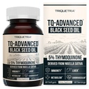 Black Seed Oil Softgels | 5% Thymoquinone - TQ-Advanced® | High Potency - 500 mg per Capsule - 15:1 Concentrate from Nigella Sativa Extract, Raw Form, Vegan Formula, Glass Bottle (60 Softgels)