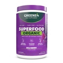Greens+ Pólvora de Superalimentación de Berry ecológica, Polifenol Antioxidante, Blend for Morning Kick, Energía, Vitality Boost, Nutrición, Salud Vibrant, Suplemento dietético, Vegan Soy/Dairy/Gluten Free(8.46oz)