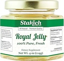 Stakich Fresh Royal Jelly - Puro, Todo Natural - No Additives/Flavors/Preservatives Añadido - 4 Ounce (114 Gram)