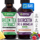 Drops of Nature Quercetin Liquid Drops 750mg ← Green Tea Extract 1000mg ← Bundle