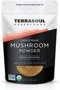 Terrasoul Superfoods Mane Mushroom de León Orgánico Polvo (4:1 Extracto), 5.5 onzas