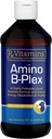 Vitaminas Rx Amino B-Plex Gato &amp; Perro Suplemento - Vitamina B Complejo Líquido Plus Aminoácidos para perros &amp; gatos - Booster Apetite y Gainer de peso para gatos - Suplementos &amp; Vitaminas - 8 oz