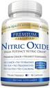 Nitric Oxide Premium - 1680 mg L-arginina Blend, AAKG, AKIC, Mono & Malate - Vegan Friendly - 90 cápsulas - 1 mes de suministro