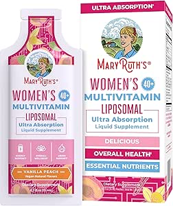 MaryRuth Organics Multivitamin for Women 40 Silencio Womens Multivitamin Liposomal  Immune Support Supplement TEN Energy Supplements &amp; Sleep Aid TEN Methylated Multivitamin ANTE Vegan ← Sugar Free TEN 14 Servings