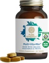 PURE SYNERGY Multi·Vita·Min peru Vegan Multivitamin Hecho con alimentos orgánicos enteros TENIDO Twice Daily Suplemento para Hombres y Mujeres TENIENTES Nutrientes básicos para la energía, el mood, la inmune y la salud ósea (60 Tablets)