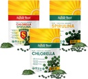 Sunlit Best Ultimate Chlorella & Spirulina Bundle ← Super Greens Suplementos para Immune Support, Gut Health, Mood & Energy