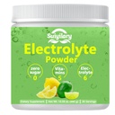 Electrolitos Powder No Sugar, Electrolyte Drink Mix, 5 vitaminas &amp; 6 electrolitos, Keto Friendly, Potasio & Sal, Sugar Free Hydration Powder, Lemon Flavour 300g