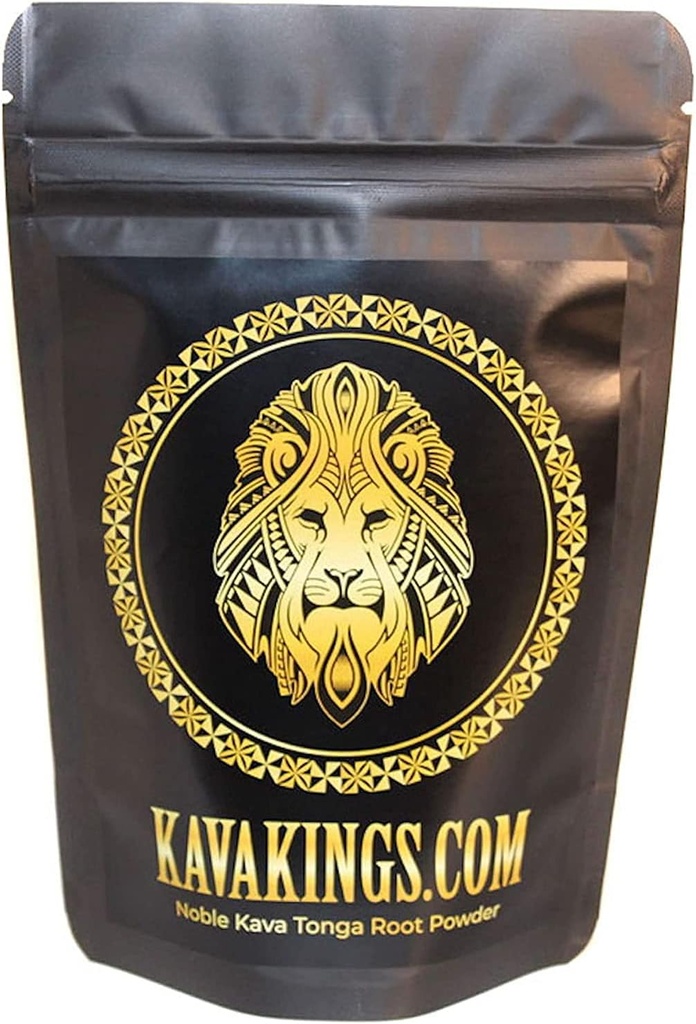 Kava Kings Kava Root Powder-Noble Kava Tonga 16 oz-Naturalmente proveniente de 'EUA, Tonga