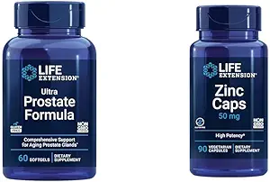 Extensión de vida Ultra Prostate Fórmula " Zinc Caps