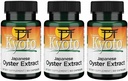 Swanson Kioto Japonés Oyster Extract - Natural Supplement Promoting Drive & Wellness for Men ' Women - (500 Milligrams 60 Capsules) (3 Pack)