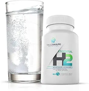 Tablas de Hidrógeno Molecular H2 esenciales para el Suplemento Nutricional Agua (Sin sabor, 60 Servimientos)
