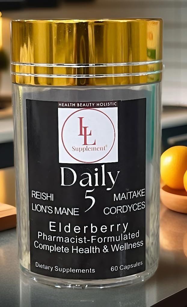 Daily 5 with All Purposes Antioxidantes Suplemento dietético ← La Formulación Farmacista Complejo de Mushroom LL Suplemento