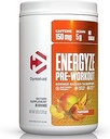 Dymatize Energyze Pre Workout Powder for Men and Women, Peach Mango, 150mg Caffeine, 5g BCAAs, Performance Blend of L-Theanine, L-Tyrosine, L-Citrulline, No Sugar (30 Servings)