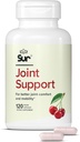 Soporte conjunto de Sur FruiteX-B Tart Cherry Capsules - Vegan Fast-Acting Relief for Better Joint Comfort and Mobility - Whole Tart Cherry and Calcium Fructoborate, Muscle Recovery (120 Capsules)