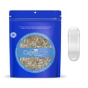 Capsuline Size 00 Empty Vegan Capsules, Clear - 1000 Count| Vegetarian, Kosher, Non-GMO & Halal Certified |DIY Vegetable Capsule Filling