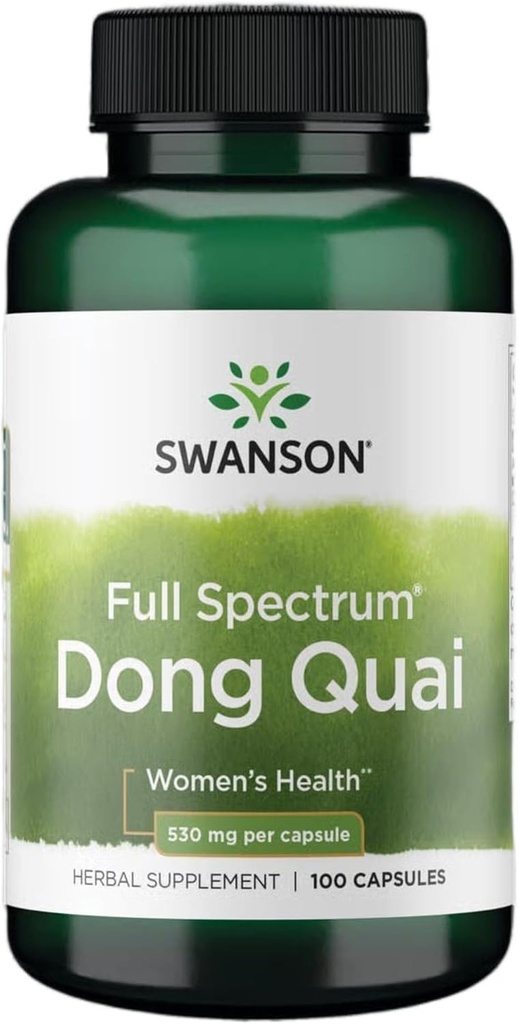 Swanson Dong Quai 530 Milligrams 100 cápsulas