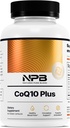 Nature's Pure Blend CoQ10 Plus – Antioxidant Formula with Arjuna & Shankhpushpi – CoQ10 Ubiquinol for Circulation, Blood Flow & Energy – Coenzyme Q10 Supplement for Immune System – 60 Capsules