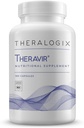 Theralogix Theravir Immune Support Supplement - 90-Day Supply - Immune Support Supplement for Women &amp; Men - Incluye Vitamina D3, Vitamina C, Zinc, Quercetina & Melatonina - NSF certificada - 180 cápsulas