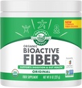 Manitoba Harvest Organic BioActive Fiber Supplement with 6g Fiber per Serving, Digestive Hemp & Psyllium Husk Powder, Non-GMO, Vegan & Kosher, 8oz