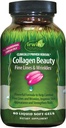 Irwin Naturals Collagen Beauty - 80 Liquid Softgels - Ayuda a combatir las líneas finas " Arrugas, mejora la apariencia de la piel " fortalece las uñas - 13 servicios totales