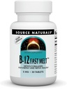 Fuente Naturals Vitamina B-12, apoya la producción de energía* 5 mg - 30 Fast Melt Vegan Formula