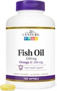 21th Century Fish Oil 1200 mg Softgels, 140 Conde