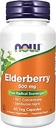 AHORA Suplementos de alimentos, Elderberry (Sambucus nigra)500 mg, 10:1 Concentrate, 60 cápsulas de verduras