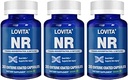 Lovita NR (Nicotinamide Riboside) 350 mg, Suplemento NAD con Trans-Resveratrol y Betaine, Promover NAD Plus Niveles, Envejecimiento saludable, 30 cápsulas Vegan Enteric-Coated