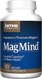 Fórmulas Jarrow: MagMind Magnesium L-Threonate, 90 caps (3 Pack)