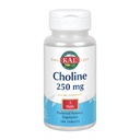 KAL Choline Tablets, 250 mg, 100 Count