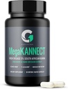 Mega Kannect Capsules con 5% Kanna Alkaloid habit Elevates Mood, Boosts Energy Levels, Enhances Mental Clarity ← Sceletium Tortuosum Daily Supplements for Men &amp; Women (30 Count)