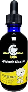 Cedar Bear Lymphatic Cleanse for Kids - Liquid Herbal Supplement That Supports Healthy Lymphatic & Immune Function 2 fl oz (Pack of 1)