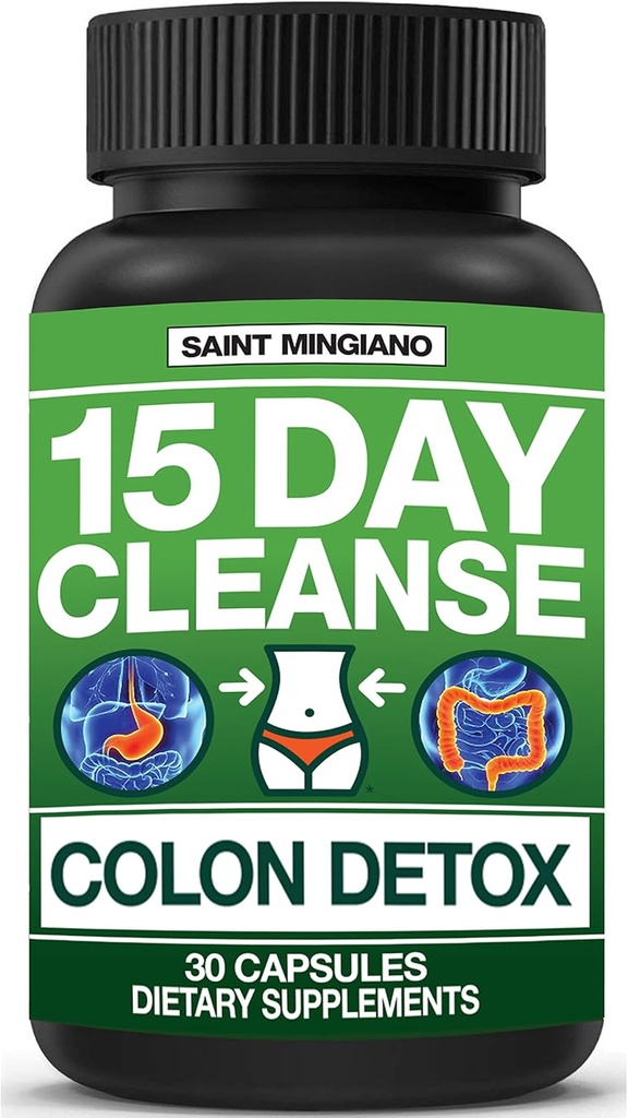15 días de limpieza Silencio Colon Detox con laxante natural para el estreñimiento &amp; Bloating. 30 Pills to Detoxify " Boost Energy ¦ Extra-Strength Senna Leaf Supplements ← Strong for Some People.