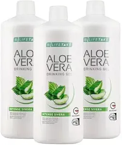 LR Lifetakt Aloe Vera Bebida Gel Intense Sivera Health Care Mujeres Hombres Beben cada día Tratamiento natural Conjunto de 3-1000 ml./33.3 fl.oz