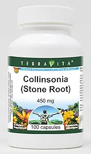 Collinsonia (Stone Root) - 450 mg (100 cápsulas, ZIN: 510769)