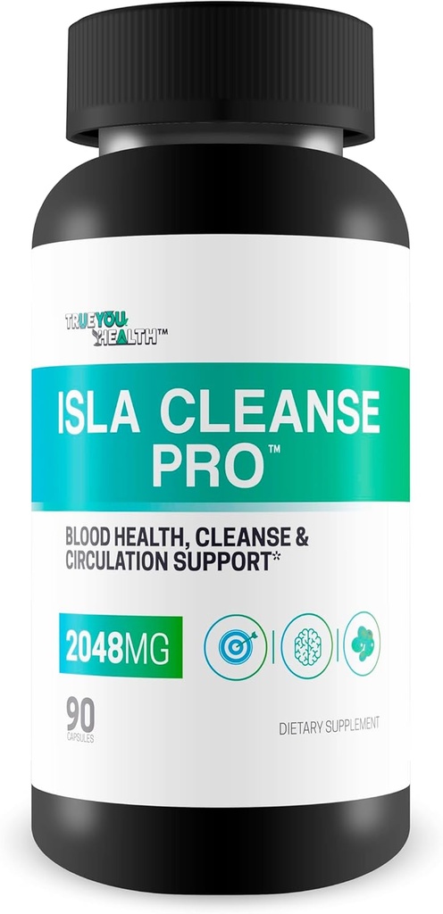 Isla Cleanse Pro - Nuestra Best Vein Health & Artery Health Full Body Cleanse Detox Suplemento - Blood Cleanse Detox - Island Cleanse Heart Healthy Solution - Arteries Cleanse Body Detox Cleanse Tea Caps