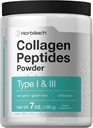 Horbäach Collagen Peptides Powder 7oz ← Tipo I y III ← Multi Collagen Protein y Amino Acids TEN Gluten Free, Keto & Paleo Friendly