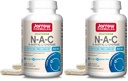 Fórmulas Jarrow N-A-C 500 mg - Suplemento Antioxidante Aminoácidos Apoyos Función de salud celular y hígado - Precursor a Glutathione - Hasta 60 Servings (Veggie Caps) (Pack of 2)