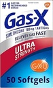 Gas-X Ultra Strength Gas Relief Softgels con Simethicone 180 mg para Bloating Relief - 50 Conde