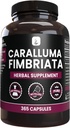 PURE ORIGINAL INGREDIENTES Caralluma Fimbriata (365 cápsulas) No hay magnesio o rifles de arroz, siempre puro, lab Verificado