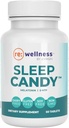 Reignite Wellness by JJ Virgin ← Sleep Candy ← Chewable 5-HTP Suplemento con Inositol, Vitamina B6, Melatonin &amp; L-Theanine for Adults ◾ Lemon Flavor