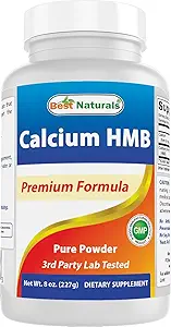 Mejores Naturales HMB (Beta-Hydroxy Beta-Metilbutyrate) Pure Powder 8 OZ