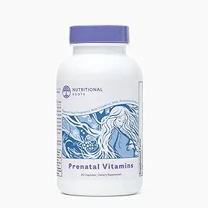 Botas nutricionales Vitaminas prenatales con DHA - Vitaminas Alimentarias enteras con Folato, Probióticos e Ingredientes Orgánicos Regenerativos, Sin Hierro, Sin Hierro, Sin Hierro, Suba, 30 Actuaciones