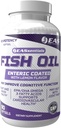 Experimental and Applied Sciences High Potency Fish Oil ← EPA + DHA Omega-3s Fatty Acids for Heart & Brain Health TEN Gluten Free, Non GMO ← Enteric Coated with Lemon Flavor  90 Softgels