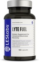 LES Labs Lite Fuel – Electrolyte Replacement, Endurance, Performance, Muscle Cramping & Keto Support – Magnesium, Zinc, Potasio & Chromium – Non-GMO Suplemento – 100 cápsulas