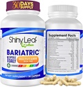 Hoja brillante Multivitamina Bariatric Sin Hierro - Vitaminas para Bypass Gástrico &amp; Sleeve, 1 cápsula diaria W Vitamina A, C, D, Biotina, Zinc, B12, K, Vegetariano, Libre de Soy, GMP Cert., Made in USA (30 Ct.)
