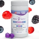 Magnesium Citrate Gummies - Sugar-Free, Vegan y Non-GMO para un mejor sueño y relajación - Sin alcohol de azúcar - Suplemento de magnesio para adultos, adolescentes y niños - Berry mixto - 240 Chews