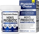 Probióticos de elección de doctorado para hombres - 70 billón CFU - 8 estrados - Selenio " Prebióticos - Apoya Salud Digestiva, Microbioma, Colon, " Salud Inmunitaria - Probiótico avanzado de hombres - 15ct Tamaño de muestra