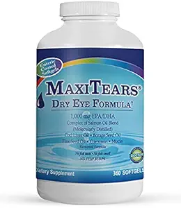 MaxiTears® Dry Eye Formula - 360 Ct - 1 Botella
