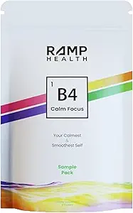 B4 - Supplement - Available in 6 Flavors - L-Theanine, Lemon Balm Extract, and More - 10 Count (10 Packets, Citrus Smooth)